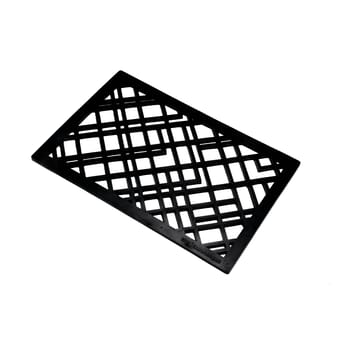 Lines dørmåtte gummi - 40x60 cm - tica copenhagen