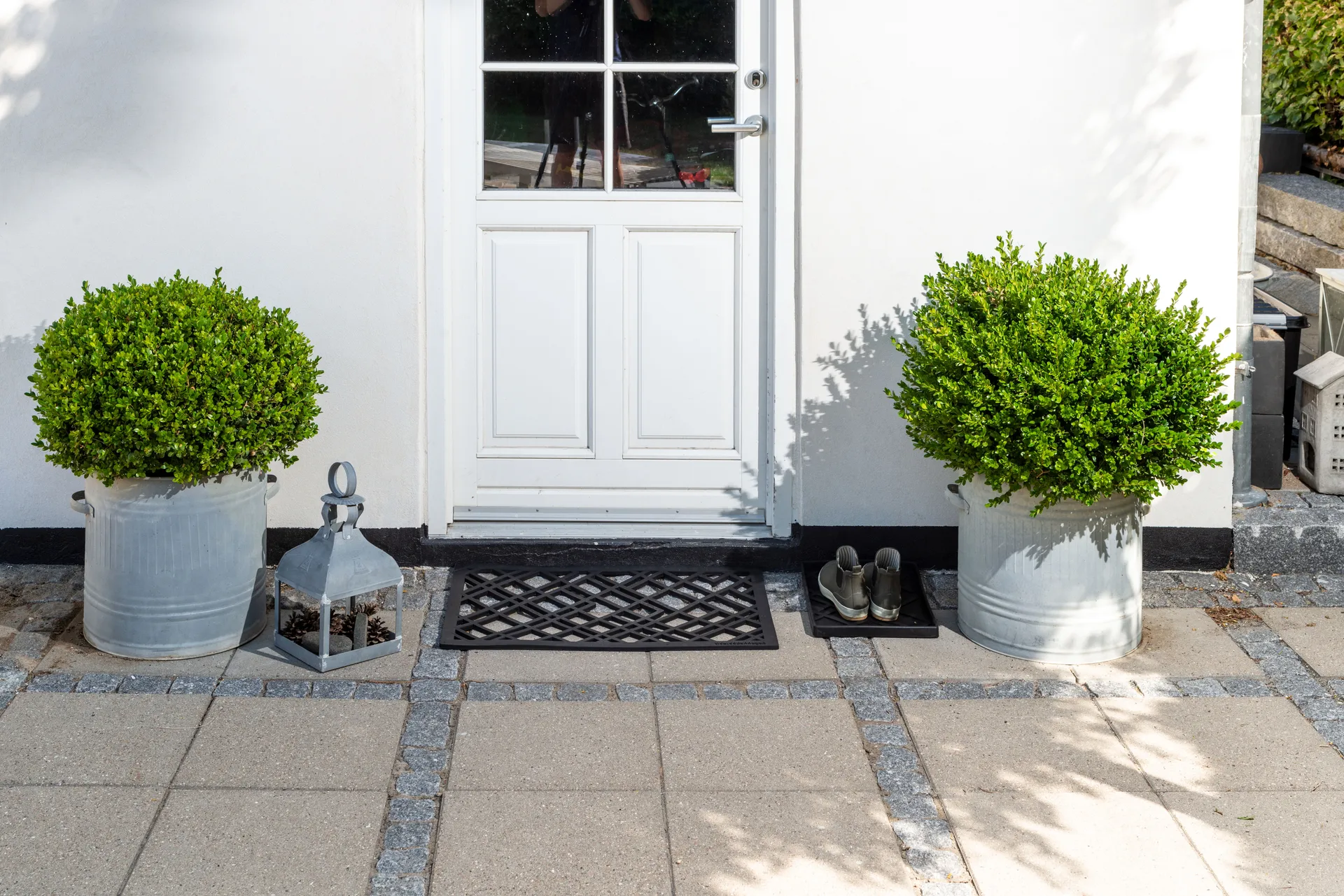 Lines dørmåtte gummi, 45x75 cm tica copenhagen