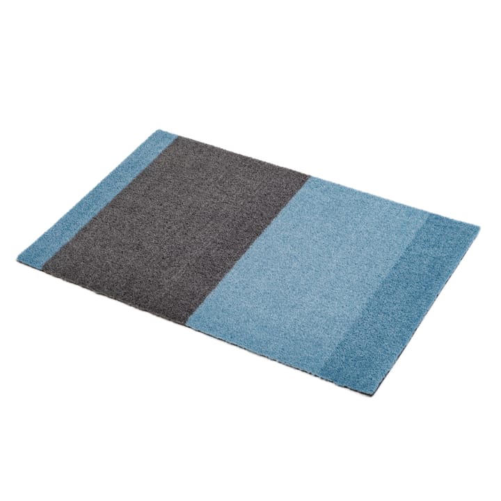 Stripes by tica, horisontal, dørmåtte, Blue/steel grey, 40x60 cm tica copenhagen