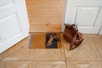 Stripes by tica, horisontal, dørmåtte - Dijon/brown/sand, 40x60 cm - tica copenhagen