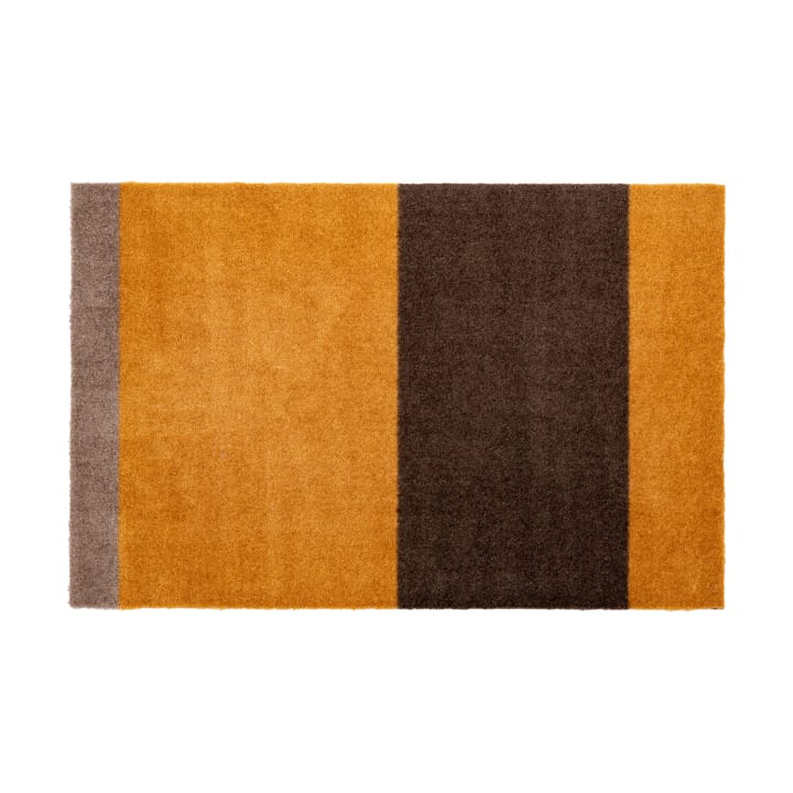 Stripes by tica, horisontal, dørmåtte - Dijon/brown/sand, 60x90 cm - Tica copenhagen