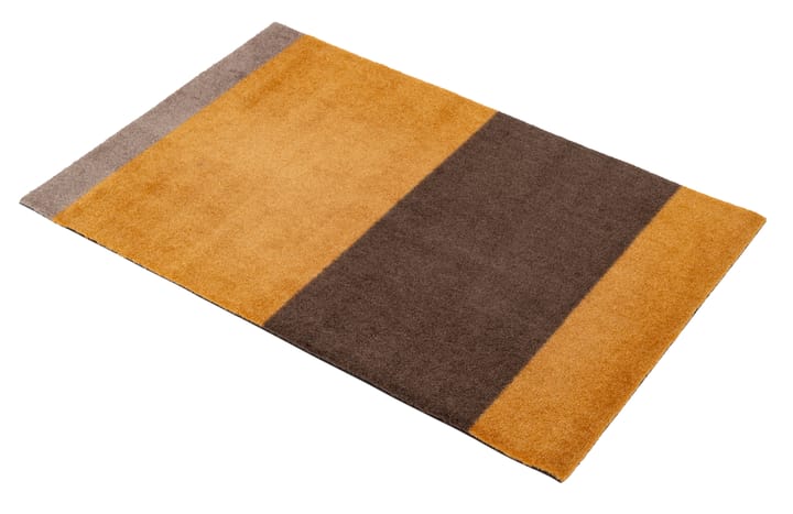 Stripes by tica, horisontal, dørmåtte, Dijon/brown/sand, 60x90 cm tica copenhagen