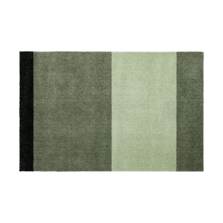 Stripes by tica, horisontal, dørmåtte - Green, 60x90 cm - tica copenhagen