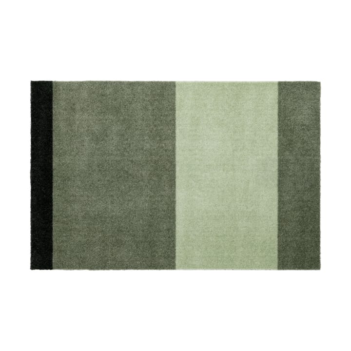 Stripes by tica, horisontal, dørmåtte - Green, 60x90 cm - Tica copenhagen