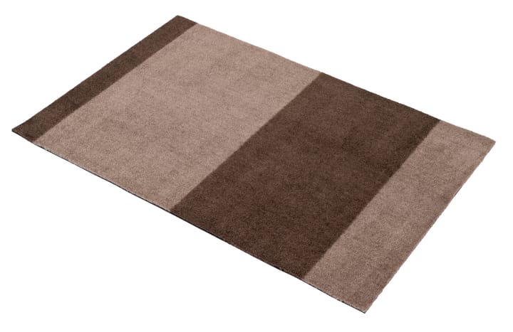Stripes by tica, horisontal, dørmåtte, Sand/brown, 60x90 cm tica copenhagen