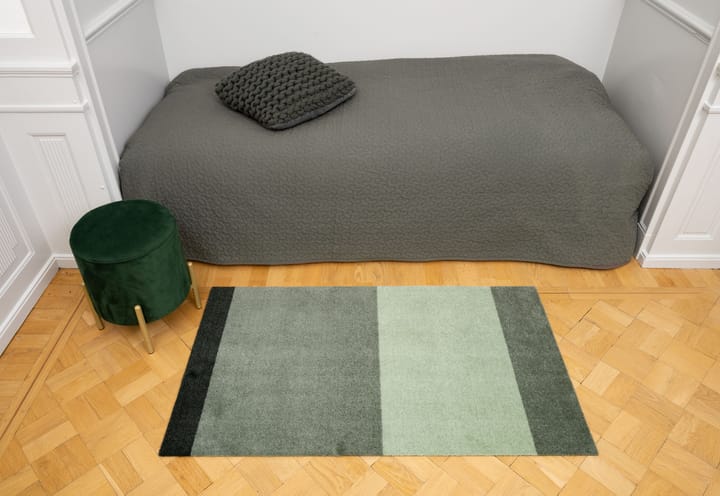 Stripes by tica, horisontal, entrétæppe/løber, Green, 67x120 cm tica copenhagen