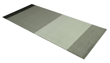 Stripes by tica, horisontal, entrétæppe/løber - Green, 90x200 cm - tica copenhagen