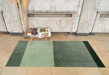 Stripes by tica, horisontal, entrétæppe/løber - Green, 90x200 cm - tica copenhagen