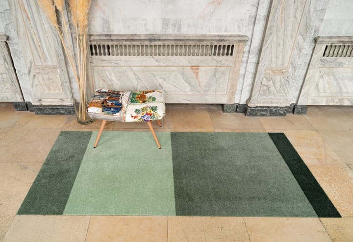Stripes by tica, horisontal, entrétæppe/løber, Green, 90x200 cm tica copenhagen