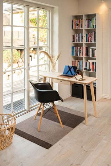 Stripes by tica, horisontal, entrétæppe/løber - Sand/brown, 90x130 cm - tica copenhagen