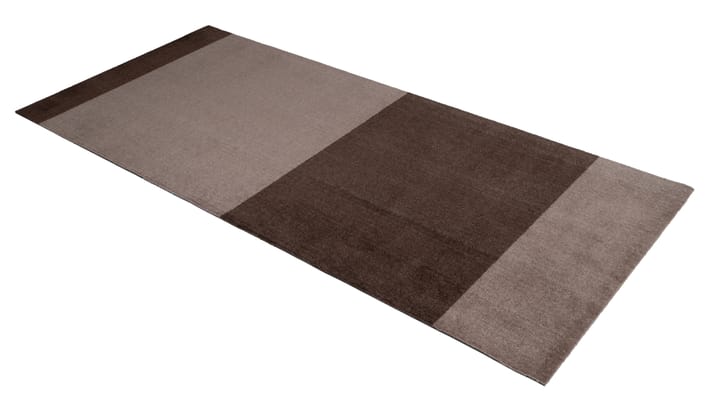 Stripes by tica, horisontal, entrétæppe/løber, Sand/brown, 90x200 cm tica copenhagen