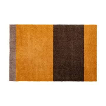 Stripes dørmåtte horisontal - Dijon/brown/sand, 60x90 cm - tica copenhagen