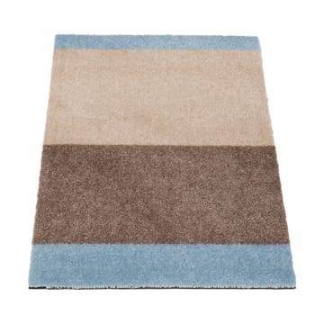 Stripes dørmåtte horisontal - Ivory-sand-blue, 40x60 cm - tica copenhagen