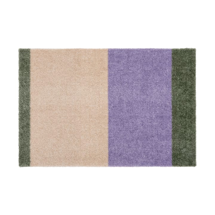 Stripes dørmåtte horisontal - Lilac-ivory-green, 40x60 cm - Tica copenhagen