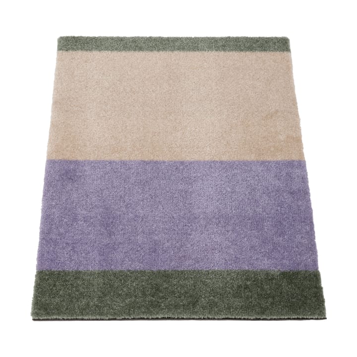 Stripes dørmåtte horisontal, Lilac-ivory-green, 40x60 cm tica copenhagen