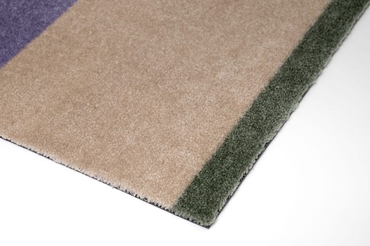 Stripes dørmåtte horisontal, Lilac-ivory-green, 40x60 cm tica copenhagen