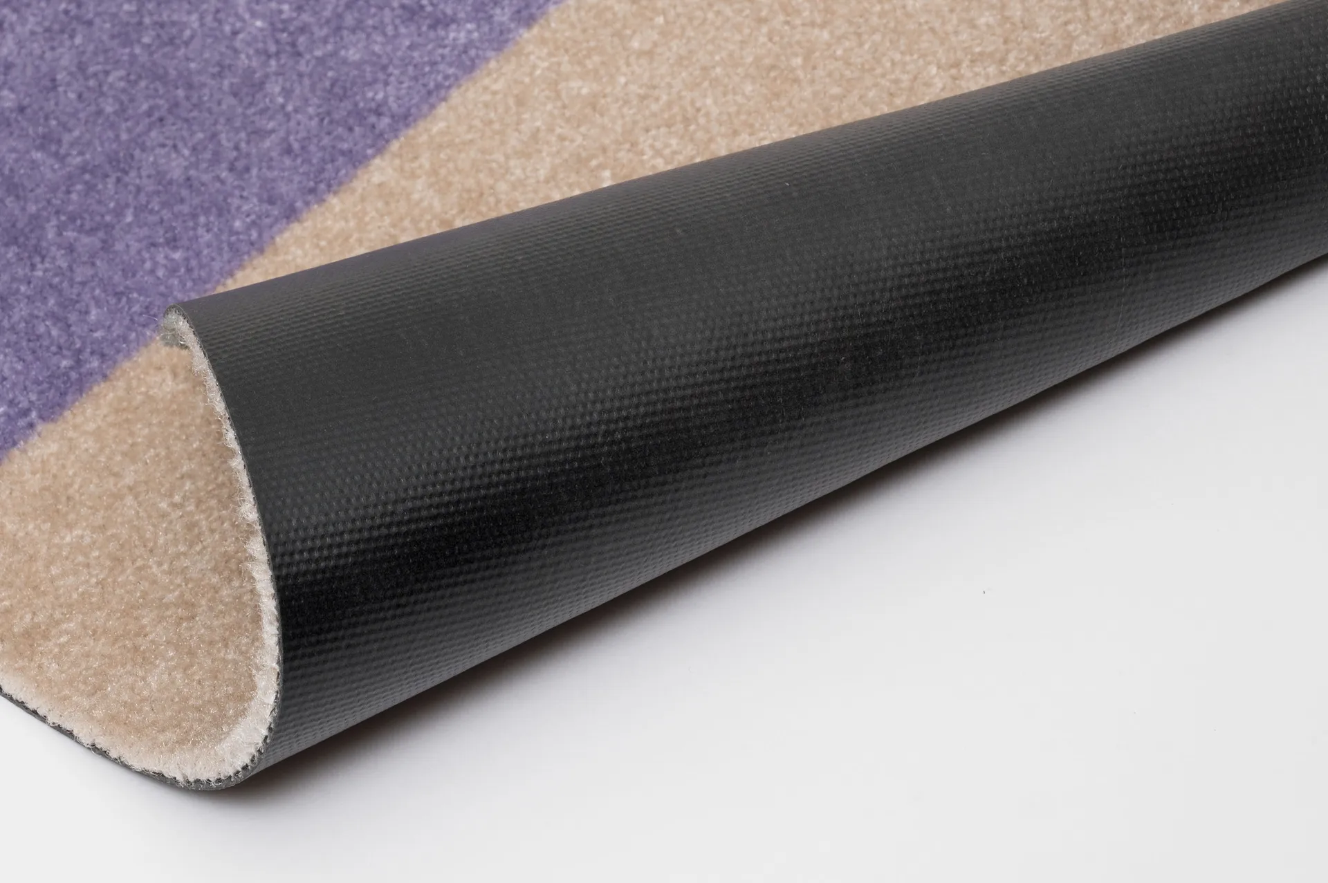 Stripes dørmåtte horisontal, Lilac-ivory-green, 40x60 cm tica copenhagen