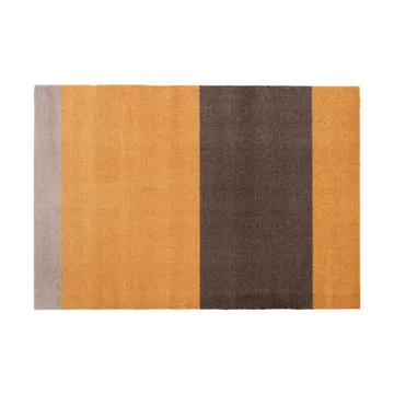 Stripes entrétæppe/løber horisontal - Dijon/brown/sand, 90x130 cm - tica copenhagen