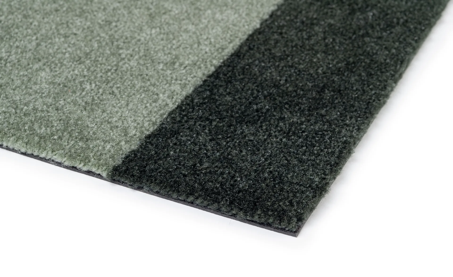 Stripes entrétæppe/løber horisontal, Green, 67x120 cm tica copenhagen