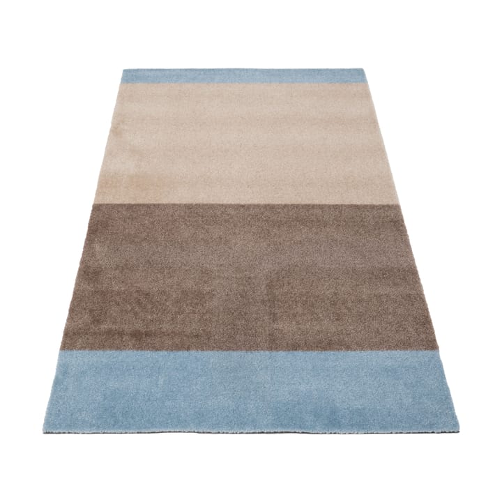 Stripes entrétæppe/løber horisontal - Ivory-sand-blue, 67x120 cm - Tica copenhagen