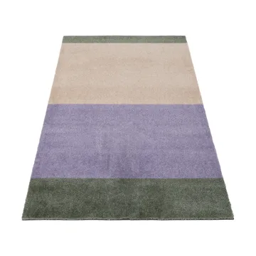 Stripes entrétæppe/løber horisontal - Lilac-ivory-green, 67x120 cm - tica copenhagen