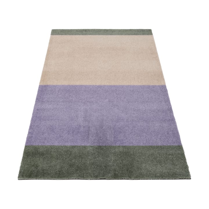 Stripes entrétæppe/løber horisontal - Lilac-ivory-green, 67x120 cm - Tica copenhagen