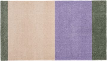 Stripes entrétæppe/løber horisontal - Lilac-ivory-green, 67x120 cm - tica copenhagen