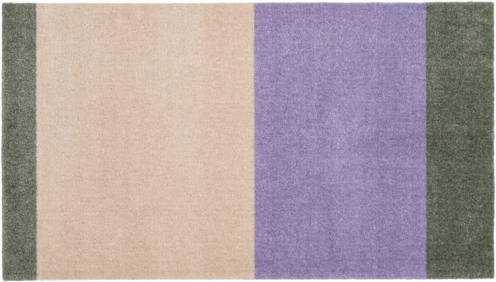 Stripes entrétæppe/løber horisontal, Lilac-ivory-green, 67x120 cm tica copenhagen