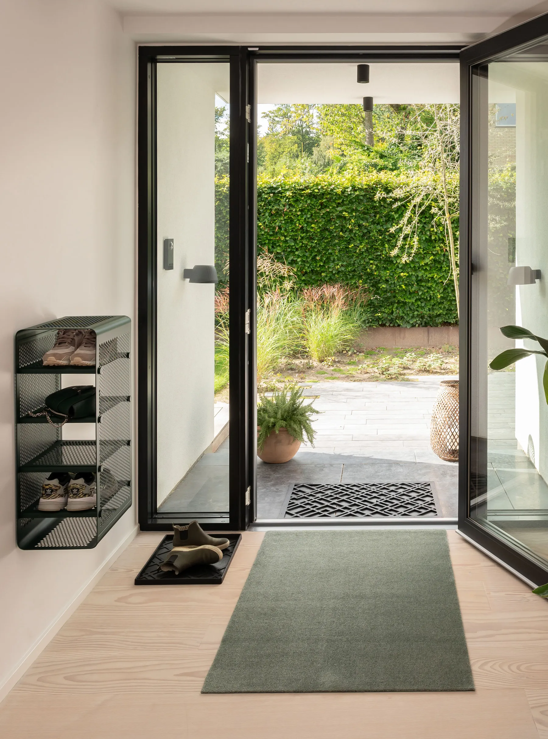 Tica Rack Wall large væghylde, Dark green tica copenhagen