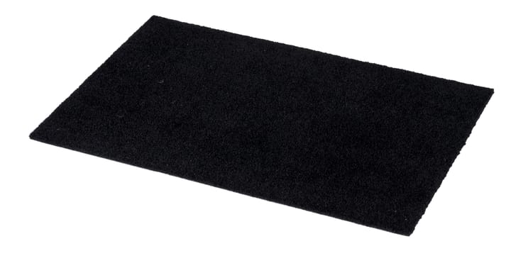 Unicolor dørmåtte, Black, 40x60 cm tica copenhagen
