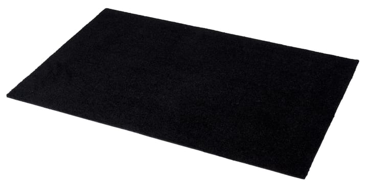 Unicolor dørmåtte, Black, 60x90 cm tica copenhagen