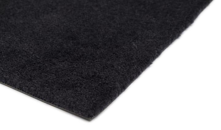 Unicolor dørmåtte, Black, 60x90 cm tica copenhagen
