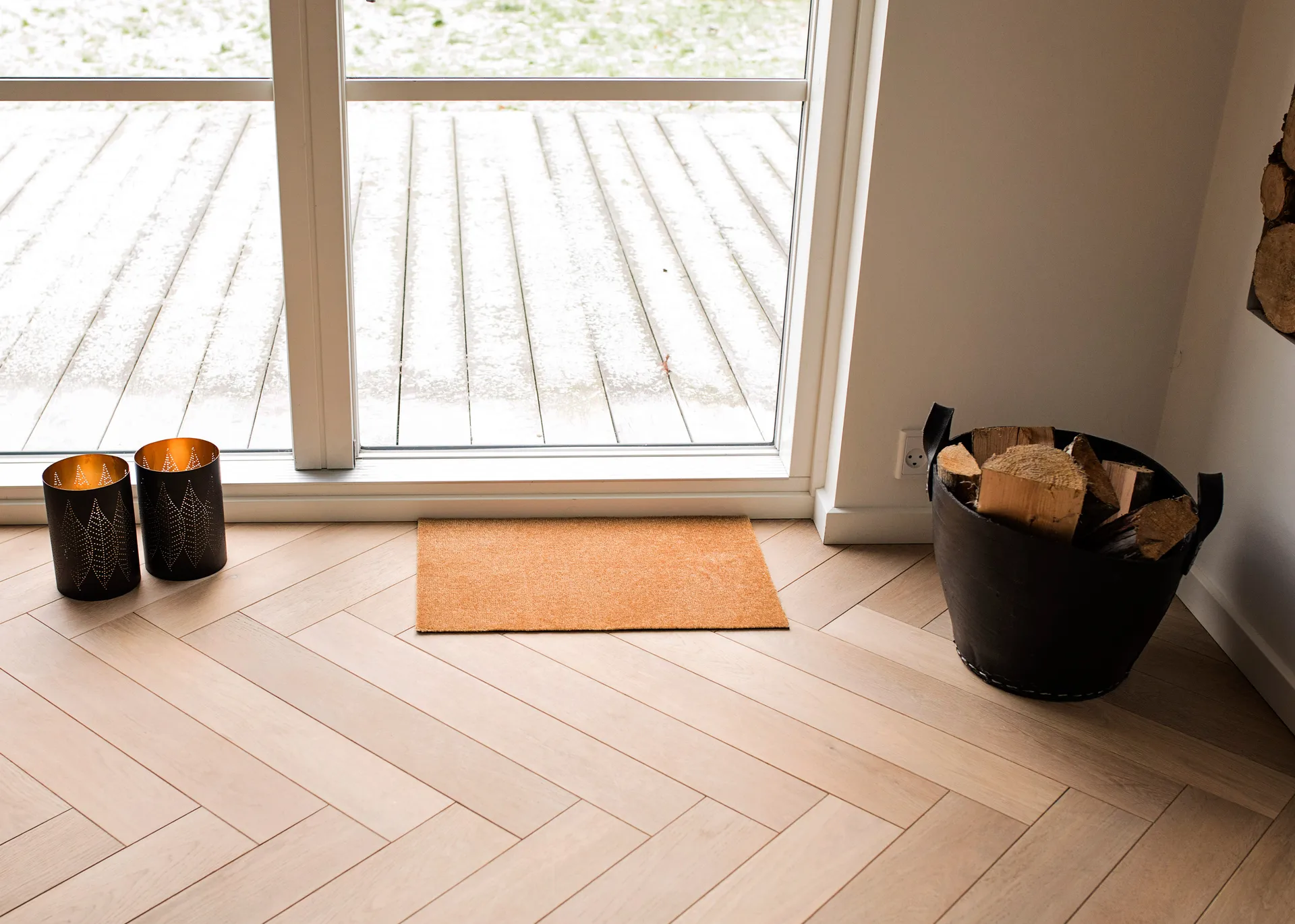 Unicolor dørmåtte, Dijon, 40x60 cm tica copenhagen