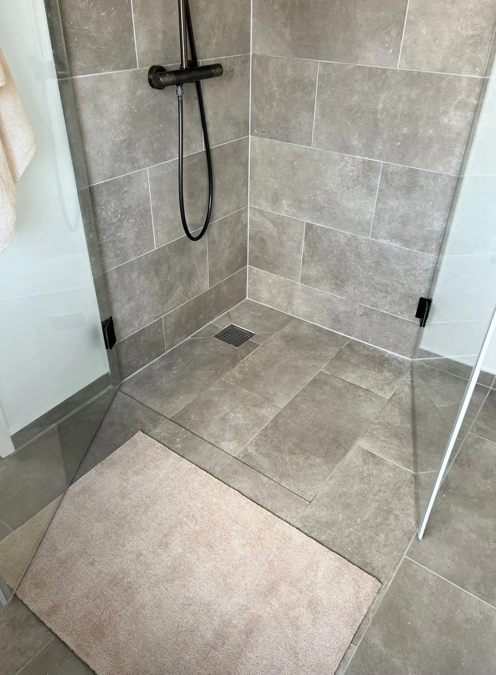 Unicolor dørmåtte, Ivory, 60x90 cm tica copenhagen