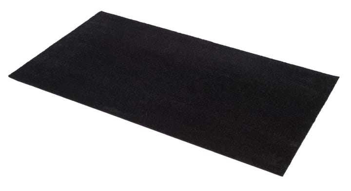 Unicolor entrétæppe/løber, Black, 67x120 cm tica copenhagen