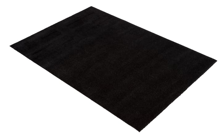 Unicolor entrétæppe/løber, Black, 90x130 cm tica copenhagen