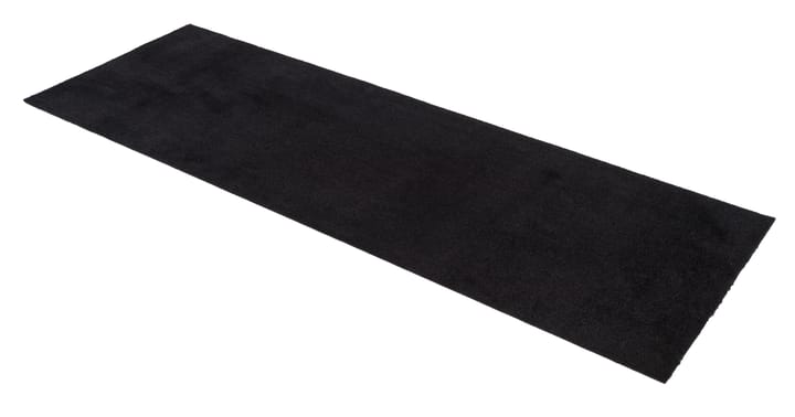 Unicolor entrétæppe/løber, Black, 90x200 cm tica copenhagen