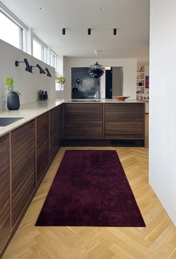 Unicolor entrétæppe/løber - Bordeaux, 90x200 cm - tica copenhagen