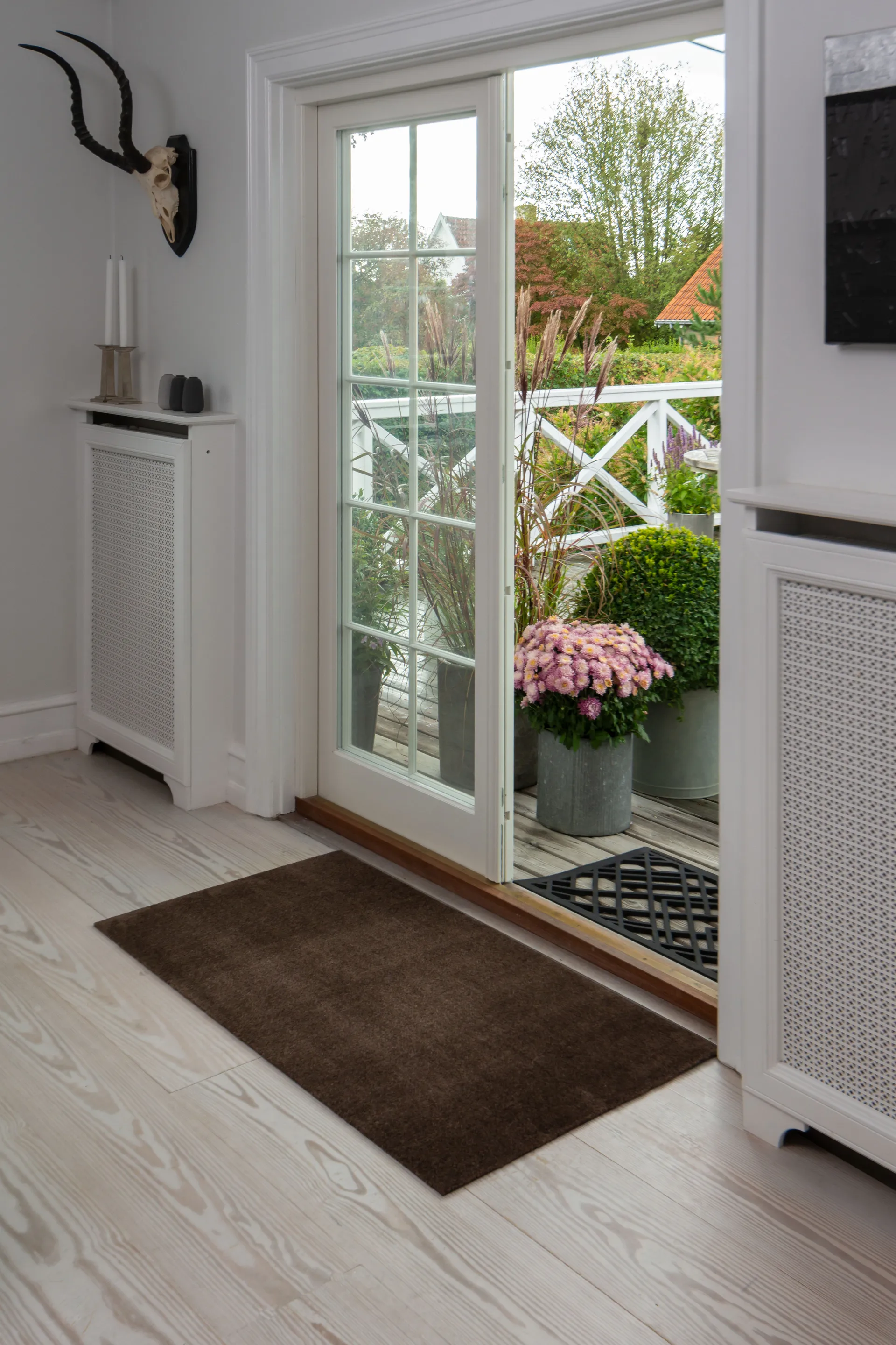 Unicolor entrétæppe/løber, Brown, 67x120 cm tica copenhagen