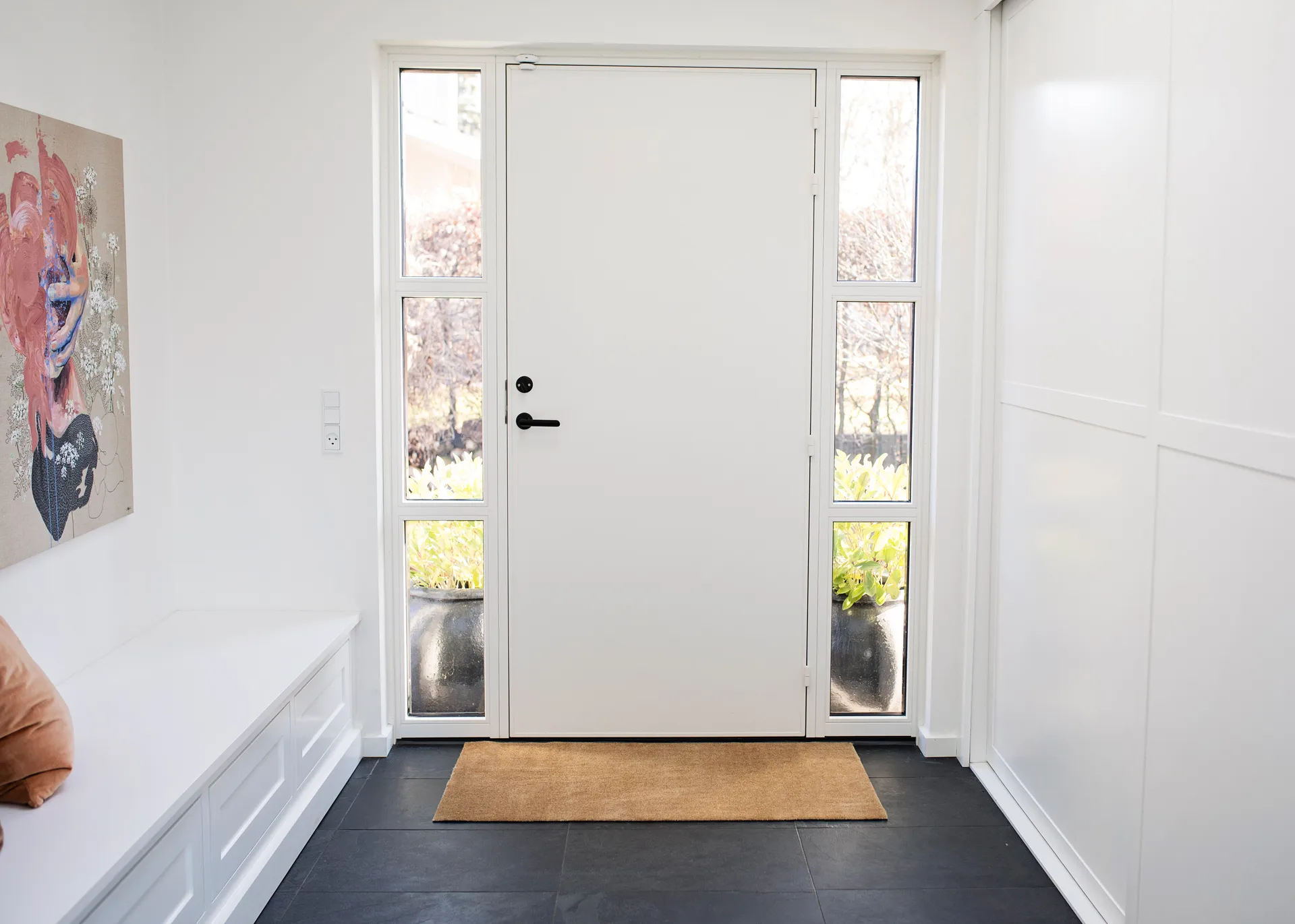 Unicolor entrétæppe/løber, Dijon, 67x120 cm tica copenhagen