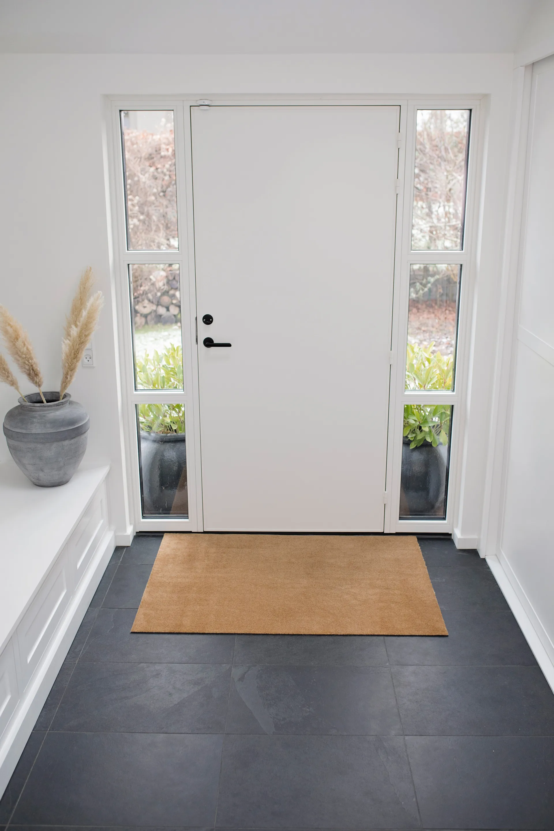 Unicolor entrétæppe/løber, Dijon, 90x130 cm tica copenhagen