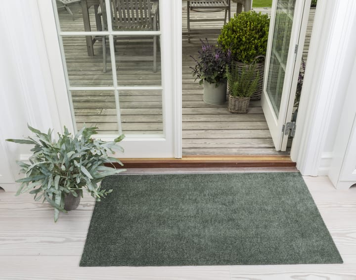 Unicolor entrétæppe/løber, Dusty green, 67x120 cm tica copenhagen