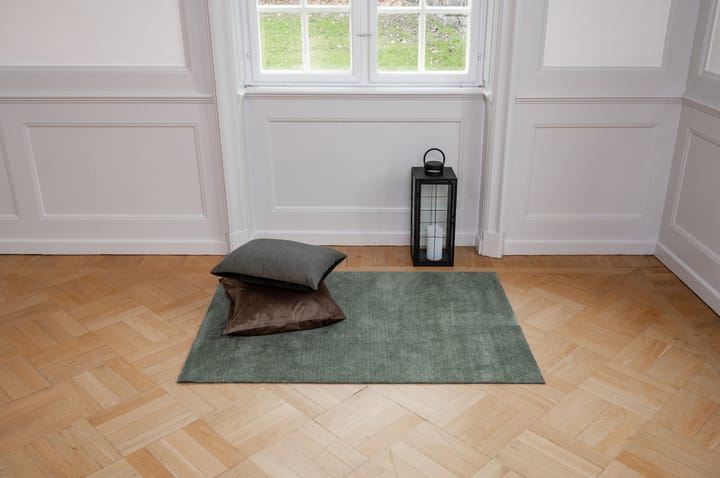 Unicolor entrétæppe/løber, Dusty green, 90x130 cm tica copenhagen