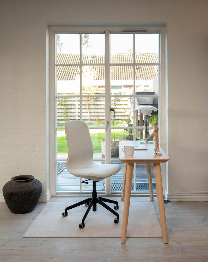 Unicolor entrétæppe/løber, Ivory, 90x130 cm tica copenhagen