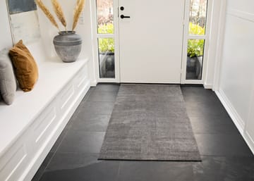 Unicolor entrétæppe/løber - Steelgrey, 90x200 cm - tica copenhagen