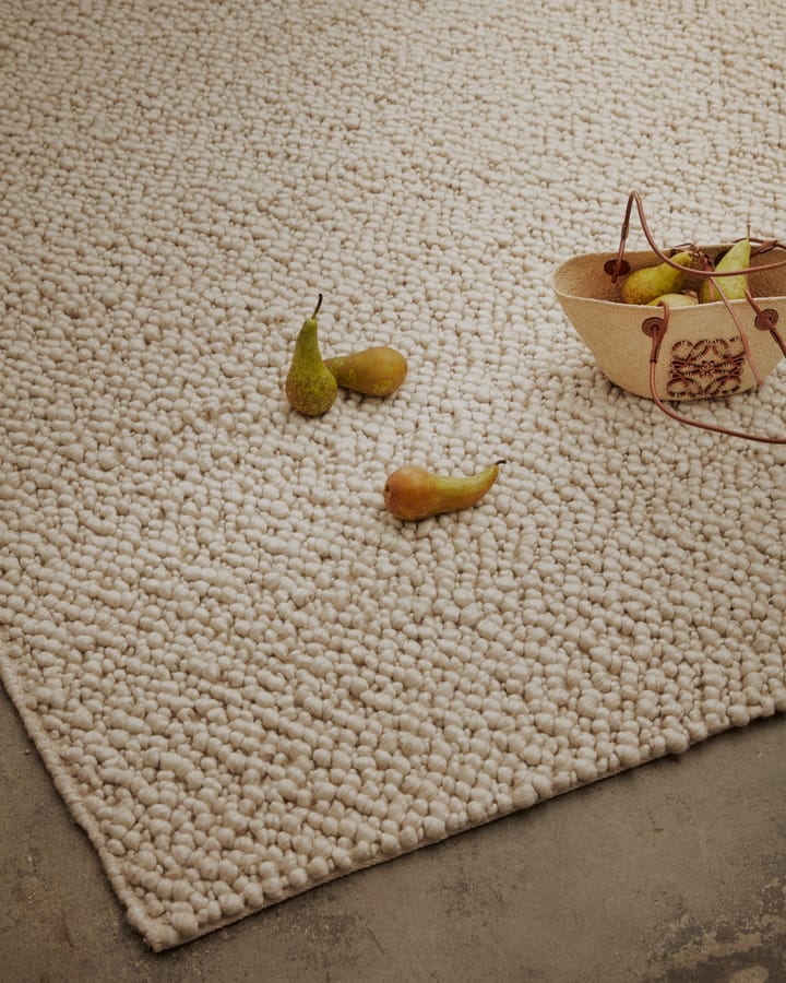 Andersdotter uldtæppe 200x300 cm, Beige-offwhite Tinted