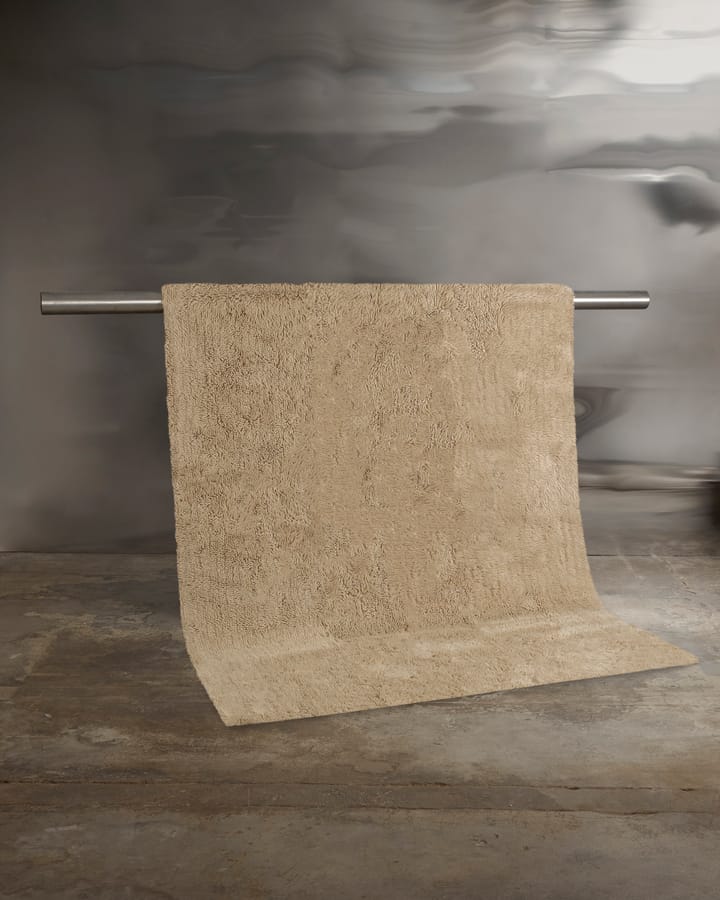 Bergius uldtæppe 250x350 cm, Beige Tinted