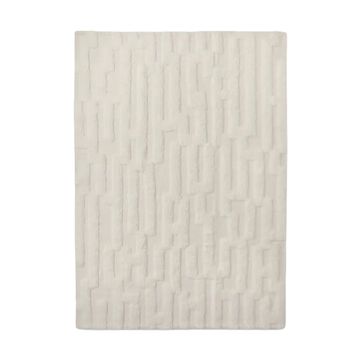 Bielke uldtæppe 200x300 cm - Offwhite - Tinted