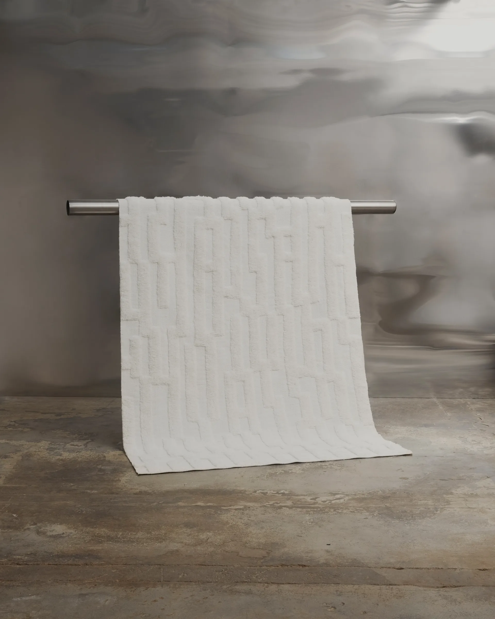 Bielke uldtæppe 200x300 cm, Offwhite Tinted