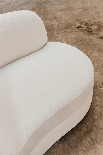 Delon sofa - Bouclé off-white - Tinted